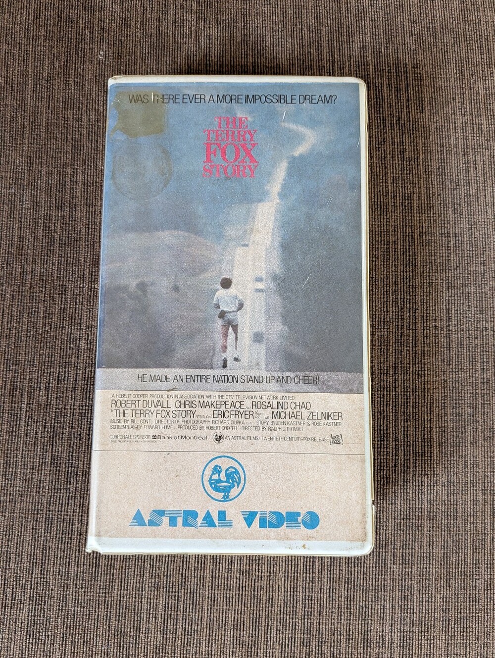 The Terry Fox Story - VHS (Astral Video Clamshell)